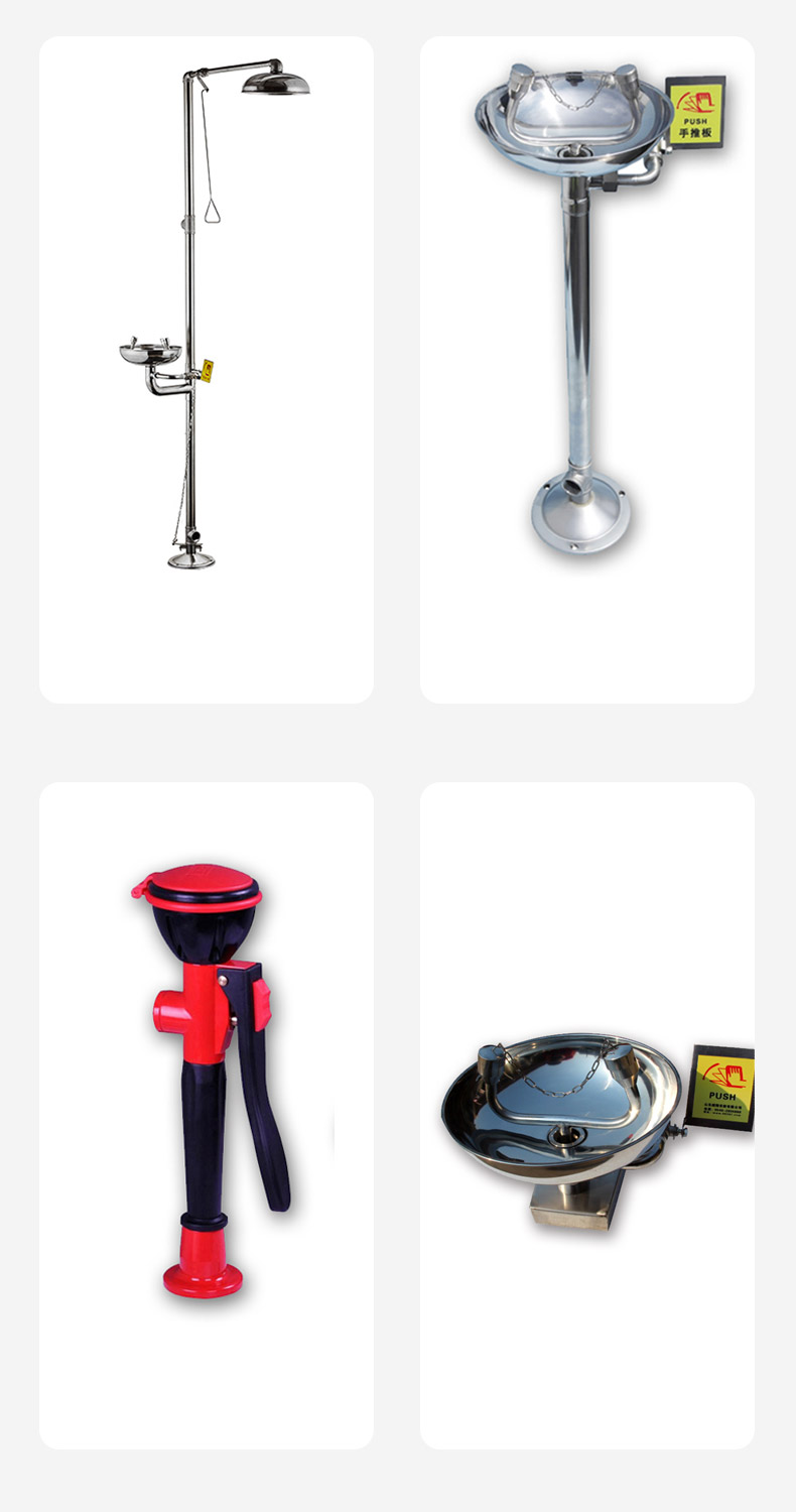 304不锈钢壁挂式洗眼器产品细节